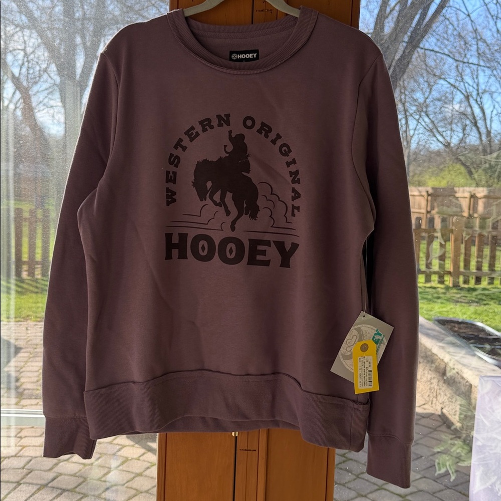 NWT Hooey Crewneck Sweatshirt - Picture 4 of 6